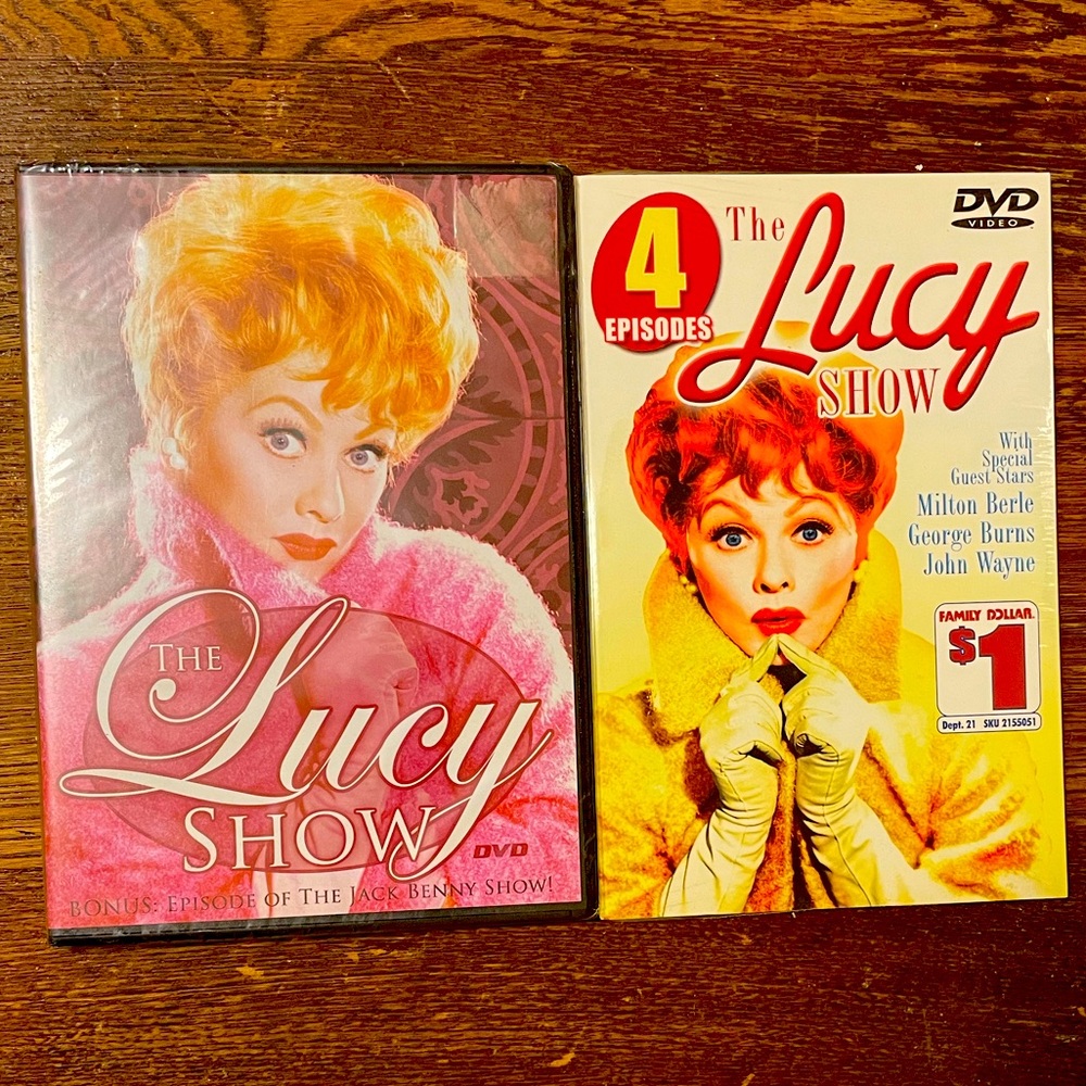 2 The Lucy Show DVDs